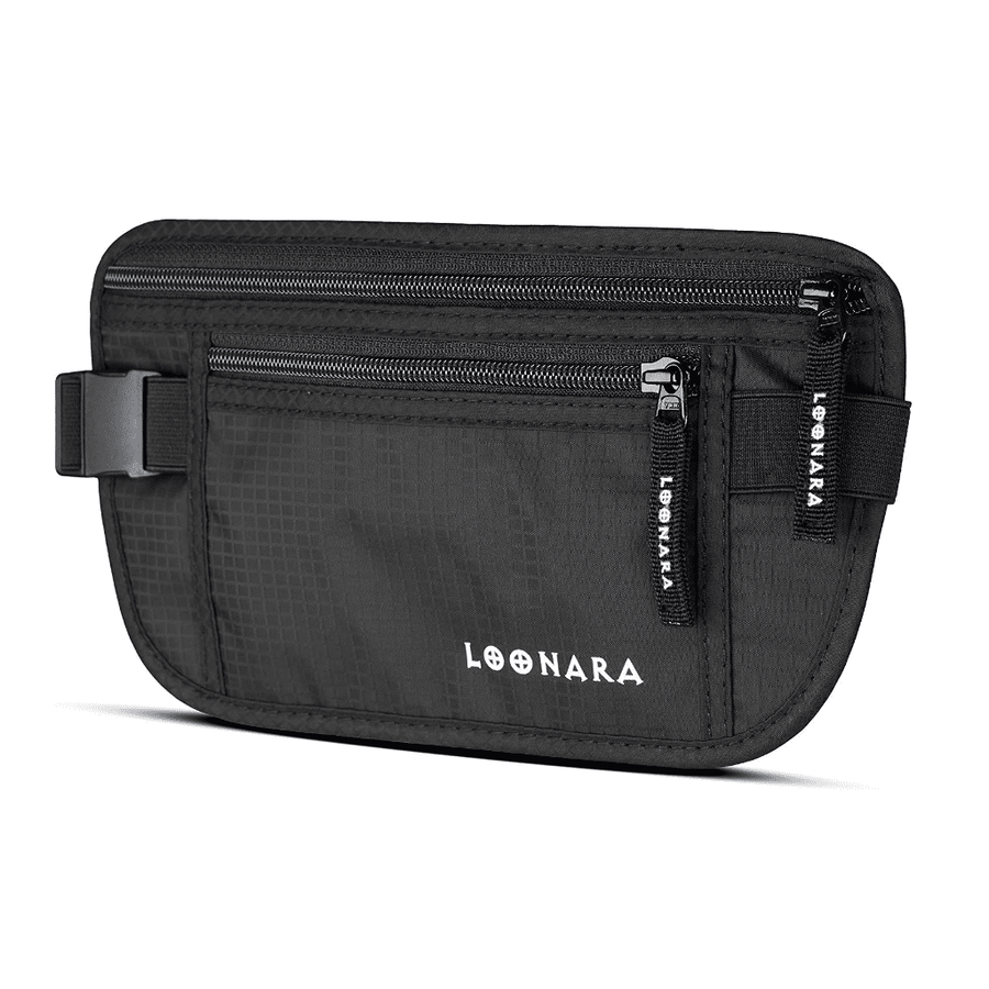 Flache Bauchtasche